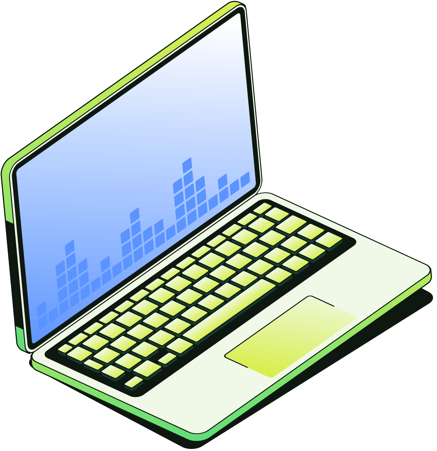 Financial Solutions Illustration